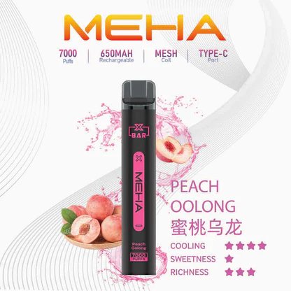MEHA XBAR 魅嗨小黑條 7000 領航級極強冰感體驗 重塑沁涼入喉的純淨爽快感 3% 黃金比例擊喉力 搭配650mAh穩健電力 台灣現貨:圖片 16