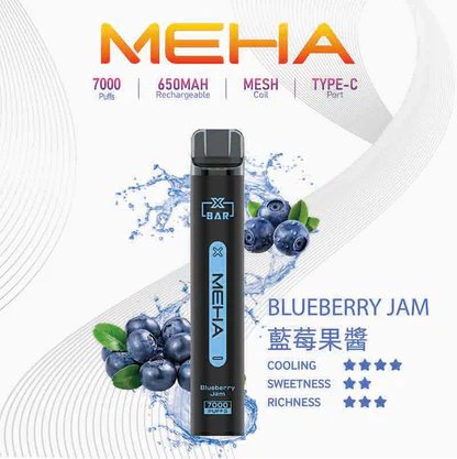 MEHA XBAR 魅嗨小黑條 7000 領航級極強冰感體驗 重塑沁涼入喉的純淨爽快感 3% 黃金比例擊喉力 搭配650mAh穩健電力 台灣現貨:圖片 17